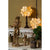 Tiffany asztali lámpa Bézs 21x21x38 cm Tiffany Lámpa Clayre&Eef NL   