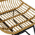Polyrattan kerti szék párnával barna fekete Kerti bútor IITEM SPAIN   