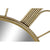 Lina arany keretes kerek modern fali tükör 80 cm Tükör IITEM SPAIN   