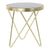 Glam kerek kisasztal arany színű 42 x 42 x 46 cm Kisasztal IITEM SPAIN   