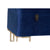 Modern ülőpad szett kék arany színben bársony borítással 2 db Ülőpad IITEM SPAIN   