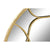 Modern kerek fali tükör arany színű keretben 80 cm Tükör IITEM SPAIN   