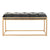 SCANDI ülőpad bézs szürke színben arany kerettel Ülőpad DKD Home Decor   
