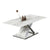 Modern design Étkezőasztal acél  180 x 90 x 78 cm Étkezőasztal IITEM SPAIN   