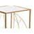 Lerakó kisasztal 2 db szett arany színű tükör lappal leveles Lerakó asztal IITEM SPAIN   