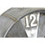 Loft fém falióra TURBINA 40 cm galvanizált Fali óra IITEM SPAIN   