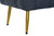 Modern Glam ülőpad kék arany 103 cm Ülőpad IITEM SPAIN   