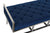 Modern ülőpad kék bársony borítással acél kerettel Ülőpad IITEM SPAIN   