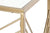 Arany modern konzolasztal tükrös asztallappal 120X40X80 cm Konzolasztal IITEM SPAIN   