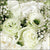 Fehér rózsás esküvői papírszalvéta 33x33cm 20 db Roses Bouquet Papírszalvéta Ambiente   