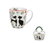 Porcelán macskás bögre díszdobozban Etno Cats 460 ml