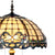 Tiffany asztali lámpa Kék Ø 50x80 cm Tiffany Lámpa Clayre&Eef NL   