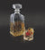 BarCraft csiszolt üveg whisky készlet decanter pohárral