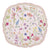 Porcelán desszertes tányér díszdobozban Symphonie Florale Tányér, étkészlet Easy Life Design   