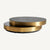 GREIN modern fekete és arany design kerek dohányzóasztal Asztal Vical Home Spain   