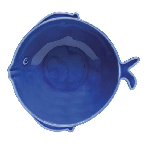 Porcelán hal alakú tál kék Asztali kínáló Easy Life Design   