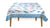Szardínia hal mintás pamut asztalterítő 145x180 cm Asztalterítő Easy Life Design   