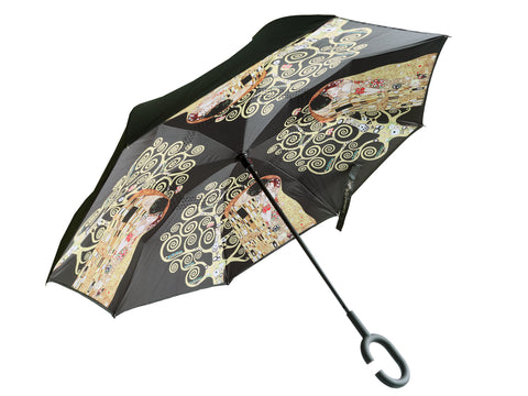 Esernyő 105x80 cm Klimt A Csók belső mintával Esernyő Carmani   