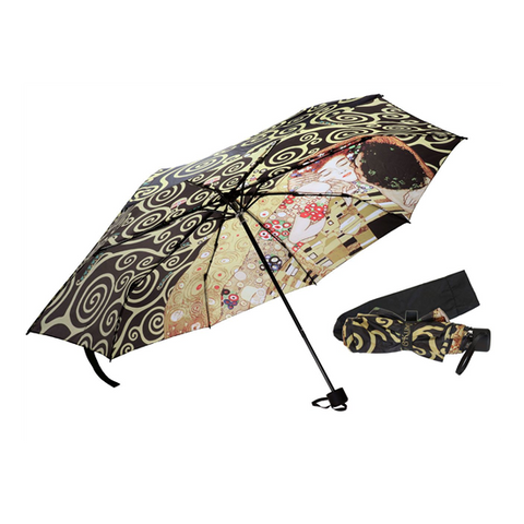 Összecsukható Esernyő 80x105 cm Klimt A Csók mintával Esernyő Carmani   