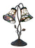 Tiffany asztali lámpa Barna 34x28x47 cm Tiffany Lámpa Clayre&Eef NL   