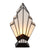 Tiffany asztali lámpa Fehér 17x6x30 cm Tiffany Lámpa Clayre&Eef NL   