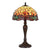 Tiffany asztali lámpa Szitakötő dekorral Tiffany Lámpa Clayre&Eef NL   