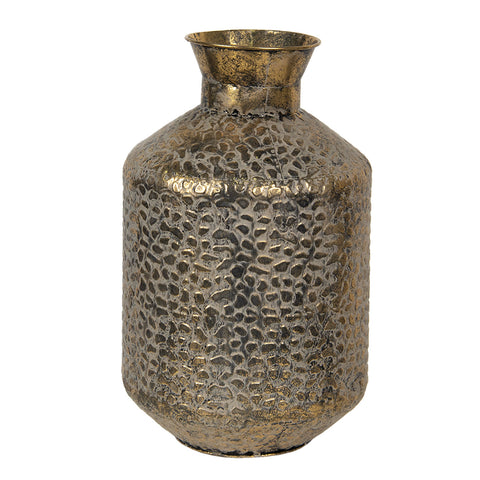 Dekor váza sárgaréz színben antikolt 46 cm Váza Clayre&Eef NL   