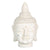 Dekoratív Buddha fej antikolt fehér 41 cm Buddha szobor BigBuy Home   