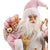 Karácsonyi textil Mikulás 45 cm Rózsaszín Karácsonyi dekoráció BigBuy Christmas   