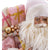Karácsonyi textil rózsaszín télapó 60 cm Karácsonyi dekoráció BigBuy Christmas   