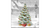 Tree On Square karácsonyi papírszalvéta 33x33cm 20db-os Papírszalvéta Ambiente   