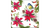 Bird on Poinsettia white karácsonyi papírszalvéta 33x33cm 20db-os Papírszalvéta Ambiente   