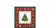 Christmas Evergreen red karácsonyi papírszalvéta 25x25cm 20db-os Papírszalvéta Ambiente   