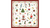Ornaments All Over red karácsonyi papírszalvéta 33x33cm 20db-os Papírszalvéta Ambiente   