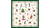Ornaments All Over green karácsonyi papírszalvéta 33x33cm 20db-os Papírszalvéta Ambiente   