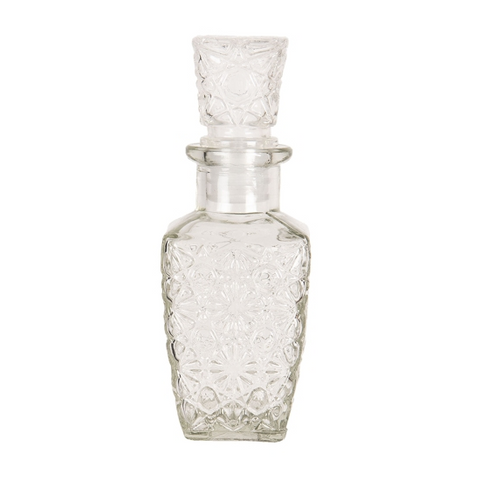 Vintage Parfümös üveg dombornyomott Parfümös üveg Clayre&Eef   