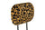Loft leopárd mintás bárszék