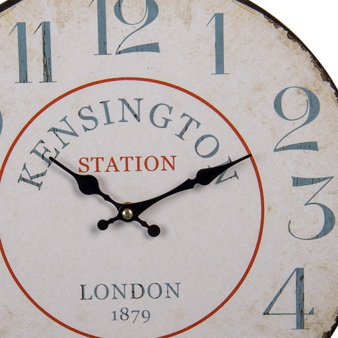 Vintage falióra antikolt Kensington Station London Falióra Clayre&Eef   