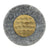 Kerek ajtó fogantyú szürke kő arany színű fém betéttel 4 db-os szett fogantyú Clayre&Eef   