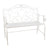 Vintage kerti pad fehér szíves dekorral Kerti bútor Clayre&Eef NL   