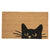 Kókuszrost lábtörlő barna fekete cica fejes Lábtörlő Clayre&Eef   