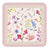 Virágos parafa poháralátét Symphonie Florale Tányéralátét Easy Life Design   