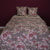 Vintage Steppelt ágytakaró barna virág mintával Ágytakaró Clayre&Eef   