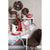 Karácsonyi asztalterítő pamut fehér rénszarvasos 150*250 cm Asztalterítő Clayre&Eef   