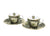 William Morris porcelán 2 személyes eszpresszó kávés csésze díszdobozban Pimpernel Bögre Duo Gift   