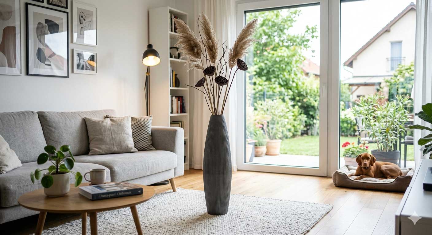 Padlóváza: hogyan válaszd ki a tökéletes darabot és hogyan helyezd el otthonodban?