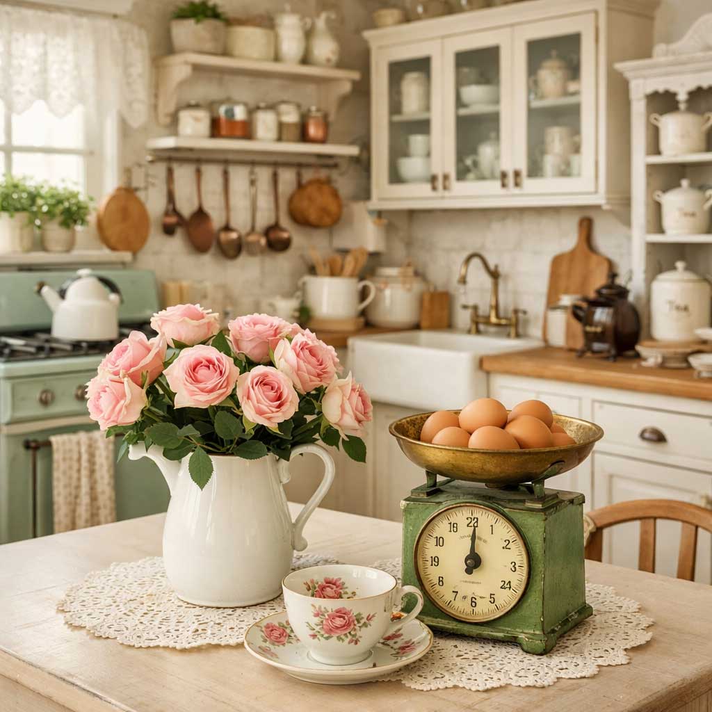 Így néz ki egy Vintage konyha